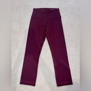 Lululemon Align Ribbed High-Rise Leggings Crop 23”